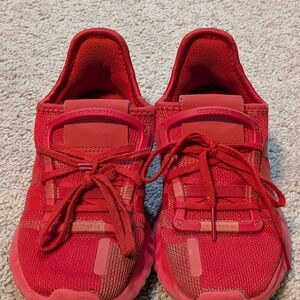 Adidas Kids Bright Red Sneakers